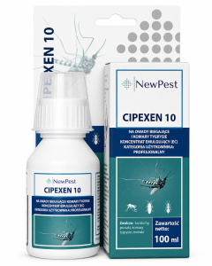 Cipexen 10 – koncentrat na komary tygrysie, mrówki, karaluchy i prusaki - 100 ml