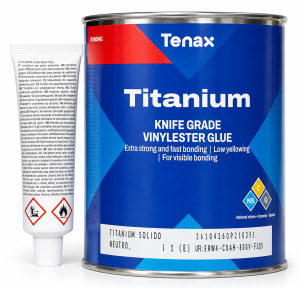 TENAX Titanium Solido - Klej do kamienia - Neutro / Mleczny - 1L