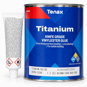 TENAX Titanium Solido - Klej do kamienia - Extra Clear - 1L