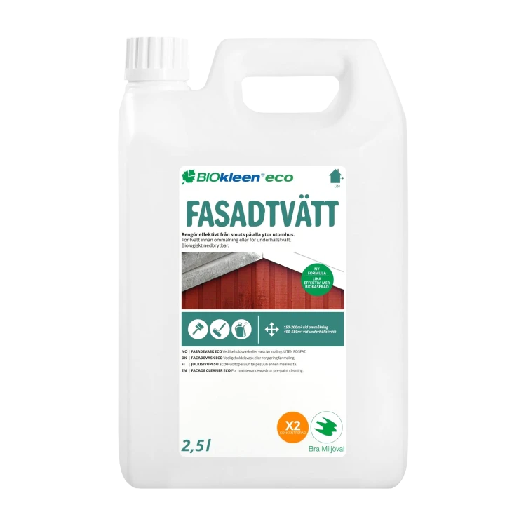 BIOkleen Fasadtvätt Eco 2,5L – ekologiczny środek do mycia elewacji APC OUT