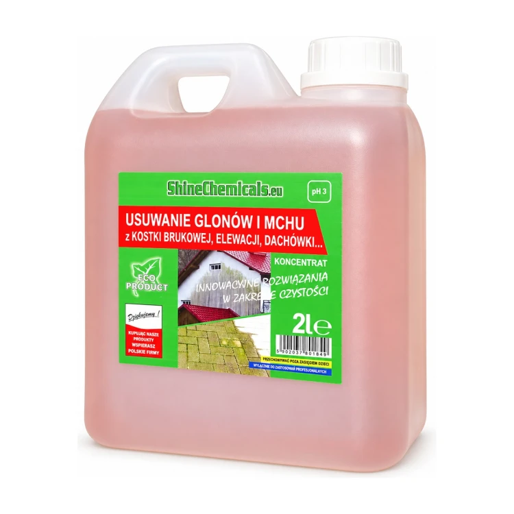 ShineChemicals Usuwanie glonów i mchu - 2L