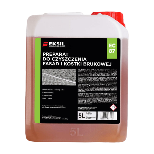 EKSIL EC 87 - Preparat do czyszczenia fasad i kostki brukowej - 5L