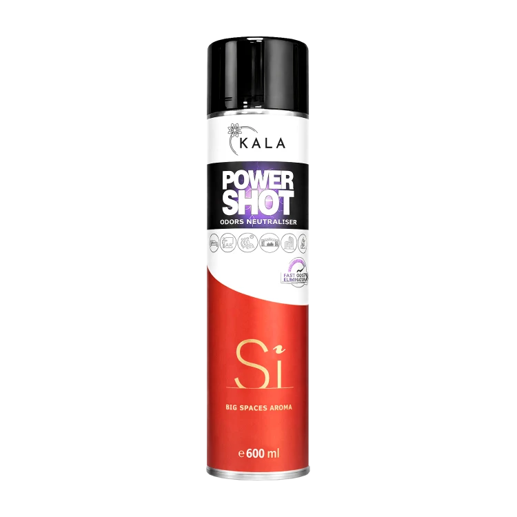 Kala Power Shot Si 600 ml, neutralizator zapachów w aerozolu, puszka