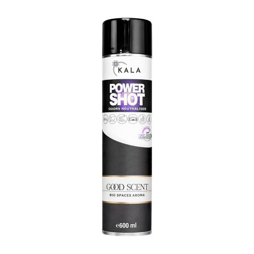 Kala Power Shot Good Scent 600 ml, neutralizator zapachów w aerozolu, puszka
