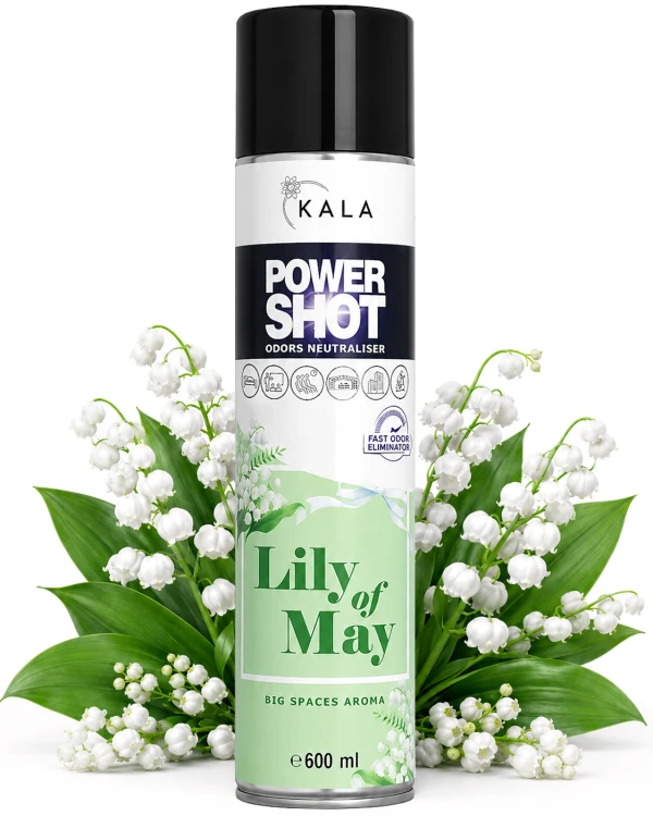 Kala Power Shot Lily of May 600 ml z kwiatami konwalii