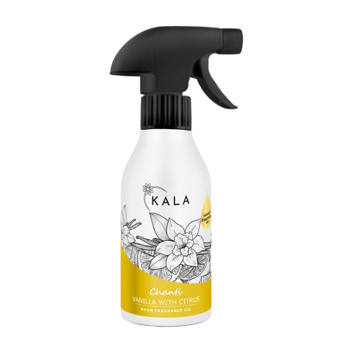 Kala Chanti Vanilla with Citrus 250 ml, olejek zapachowy w sprayu, butelka z rozpylaczem