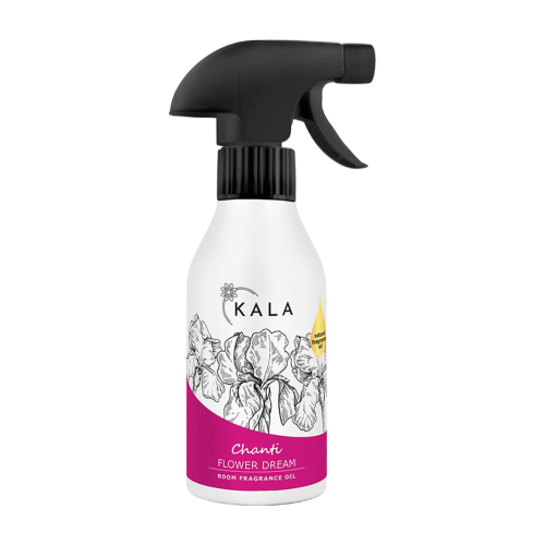 Kala Chanti Flower Dream 250 ml, olejek zapachowy w sprayu, butelka z rozpylaczem