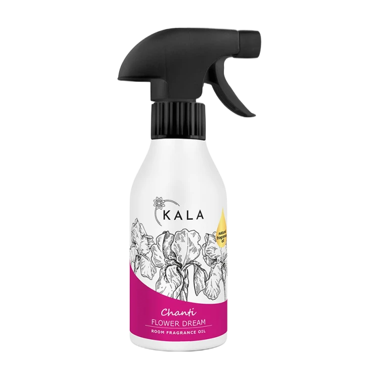 Kala Chanti Flower Dream 250 ml, olejek zapachowy w sprayu, butelka z rozpylaczem