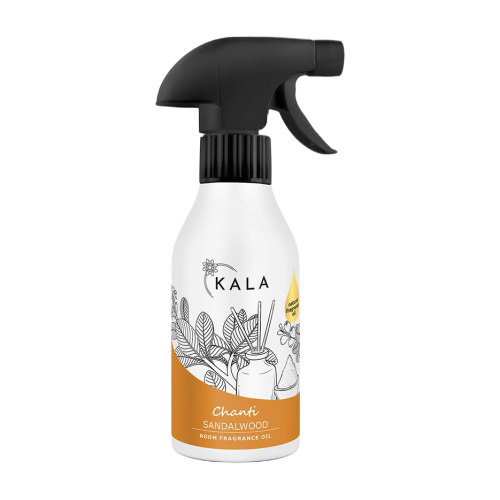 Kala Chanti Sandalwood 250 ml, olejek zapachowy w sprayu, butelka z rozpylaczem