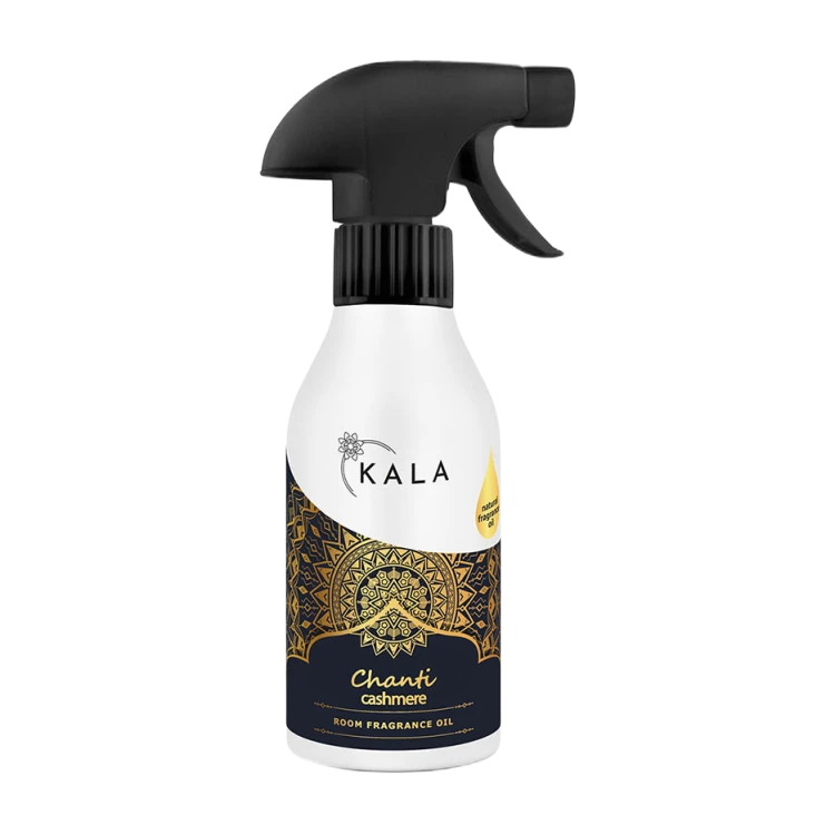 Kala Chanti Cashmere 250 ml, olejek zapachowy w sprayu, butelka z rozpylaczem