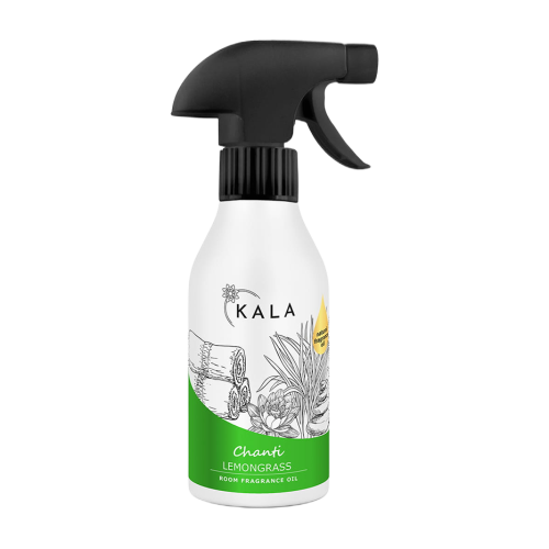 Kala Chanti Lemongrass 250 ml, olejek zapachowy w sprayu, butelka z rozpylaczem