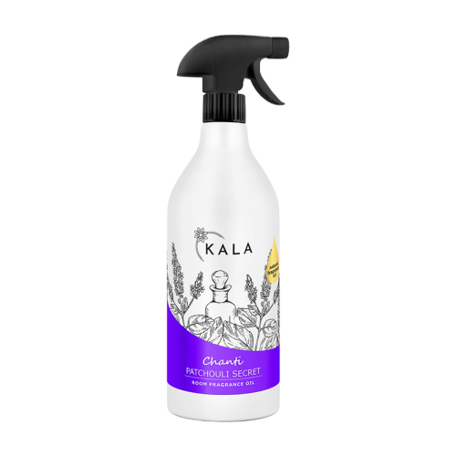 Kala Chanti Patchouli Secrets 1 l, olejek zapachowy w sprayu, butelka z rozpylaczem
