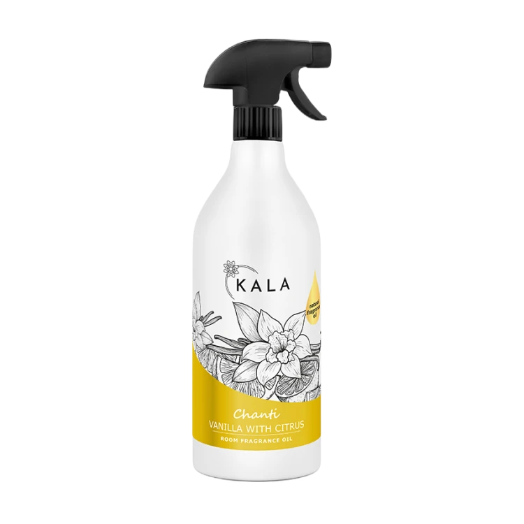 Kala Chanti Vanilla with Citrus 1 l, olejek zapachowy w sprayu, butelka z rozpylaczem