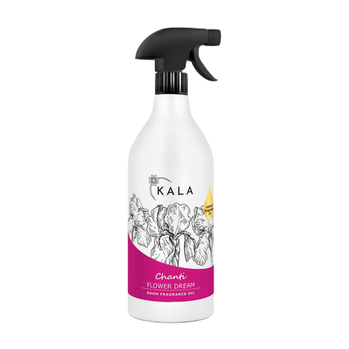 Kala Chanti Flower Dream 1 l, olejek zapachowy w sprayu, butelka z rozpylaczem