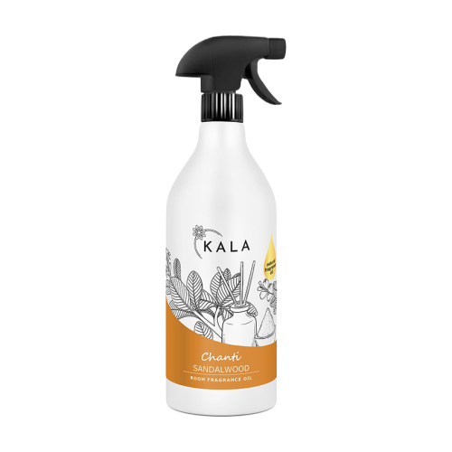 Kala Chanti Sandalwood 1 l, olejek zapachowy w sprayu, butelka z rozpylaczem