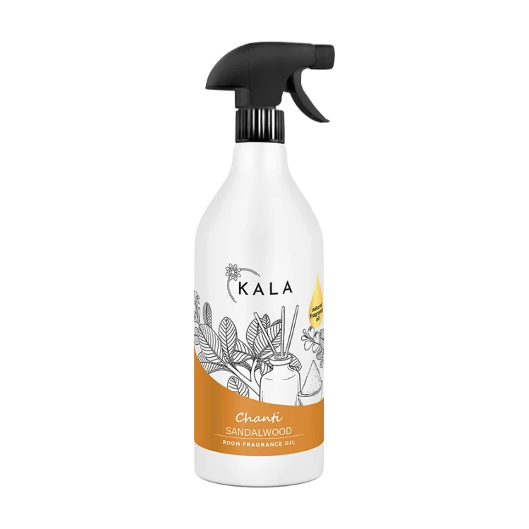 Kala Chanti Sandalwood 1 l, olejek zapachowy w sprayu, butelka z rozpylaczem
