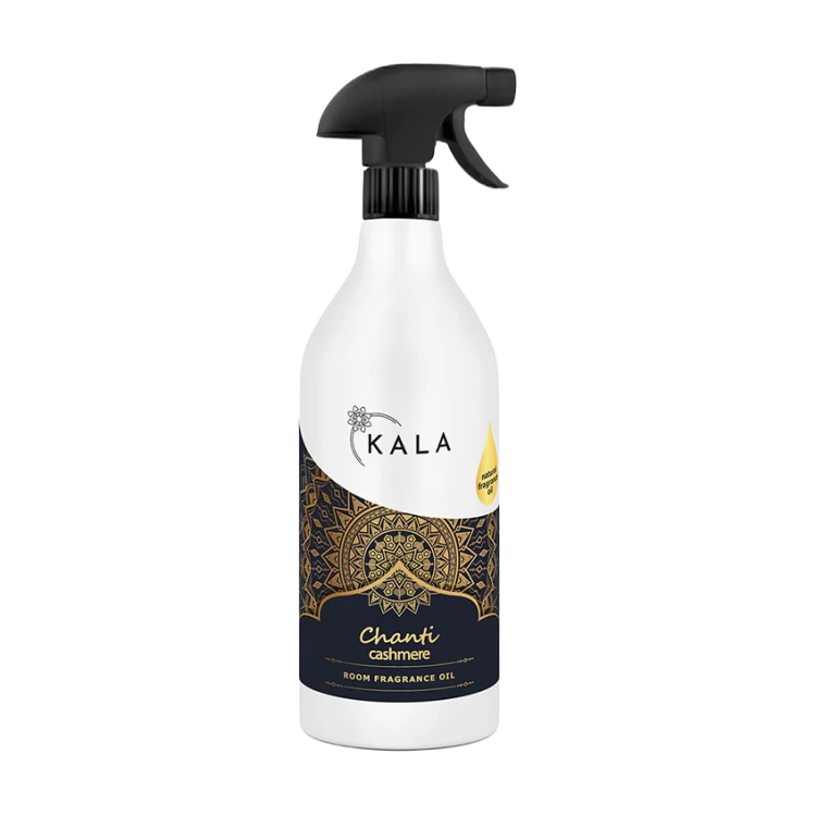 Kala Chanti Cashmere 1 l, olejek zapachowy w sprayu, butelka z rozpylaczem