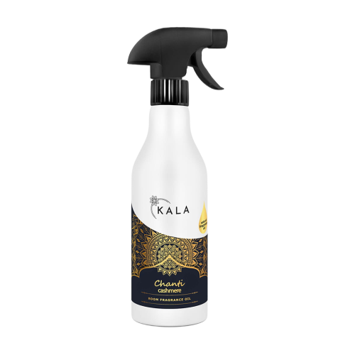 Kala Chanti Cashmere 500 ml, olejek zapachowy w sprayu, butelka z rozpylaczem