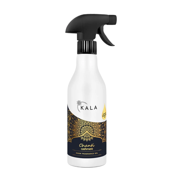 Kala Chanti Cashmere 500 ml, olejek zapachowy w sprayu, butelka z rozpylaczem