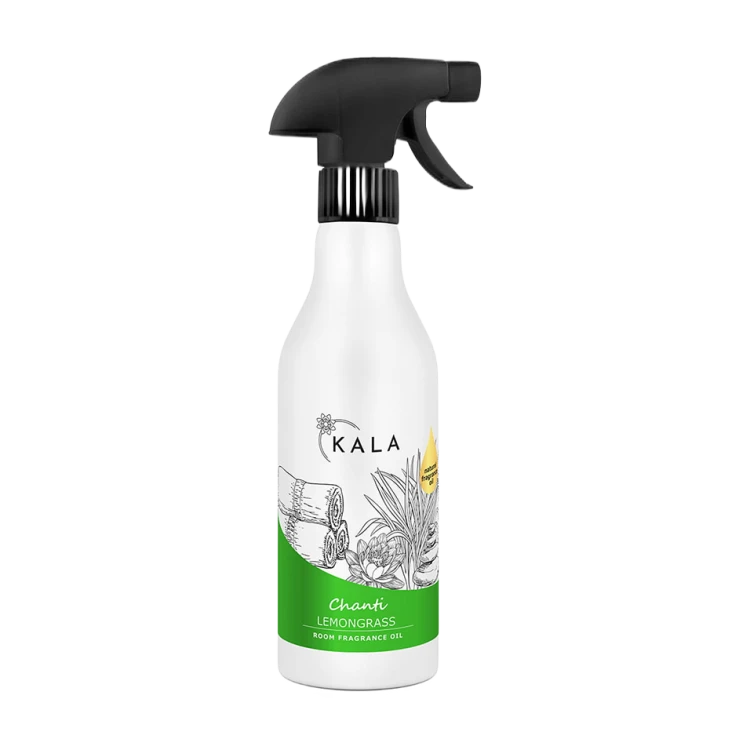 Kala Chanti Lemongrass 500 ml, olejek zapachowy w sprayu, butelka z rozpylaczem