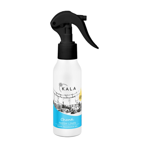 Kala Chanti Fresh Linen 100 ml, olejek zapachowy w sprayu, butelka z rozpylaczem