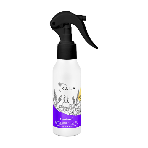 Kala Chanti Patchouli Secrets 100 ml, olejek zapachowy w sprayu, butelka z rozpylaczem