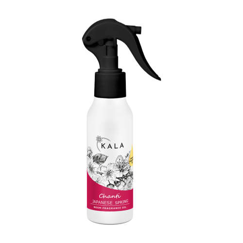 Kala Chanti Japanese Spring 100 ml, olejek zapachowy w sprayu, butelka z rozpylaczem