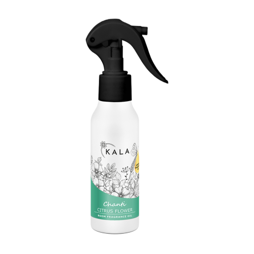 Kala Chanti Citrus Flower 100 ml, olejek zapachowy w sprayu, butelka z rozpylaczem