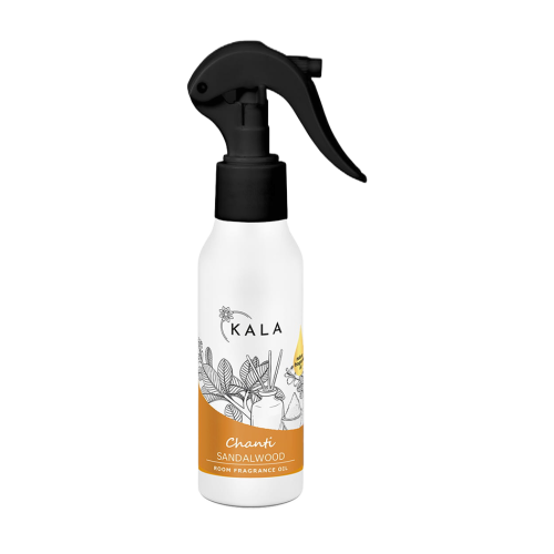 Kala Chanti Sandalwood 100 ml, olejek zapachowy w sprayu, butelka z rozpylaczem
