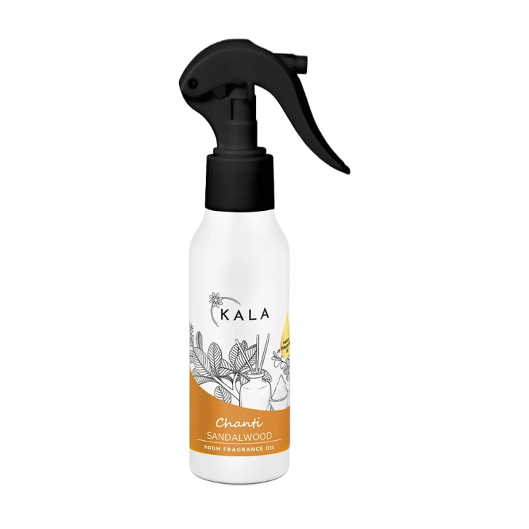 Kala Chanti Sandalwood 100 ml, olejek zapachowy w sprayu, butelka z rozpylaczem