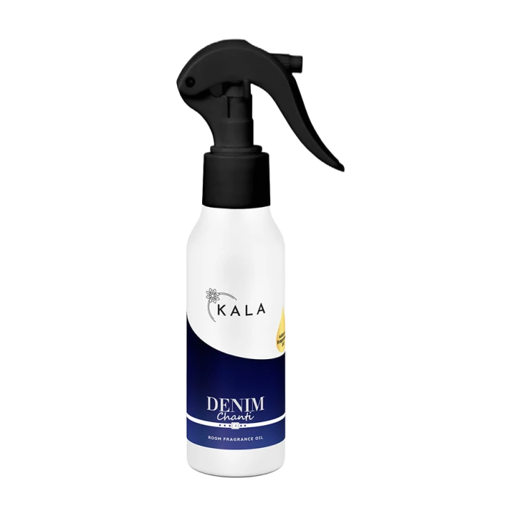 Kala Chanti Denim 100 ml, olejek zapachowy w sprayu, butelka z rozpylaczem