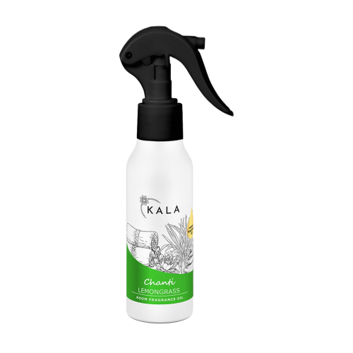 Kala Chanti Lemongrass 100 ml, olejek zapachowy w sprayu, butelka z rozpylaczem