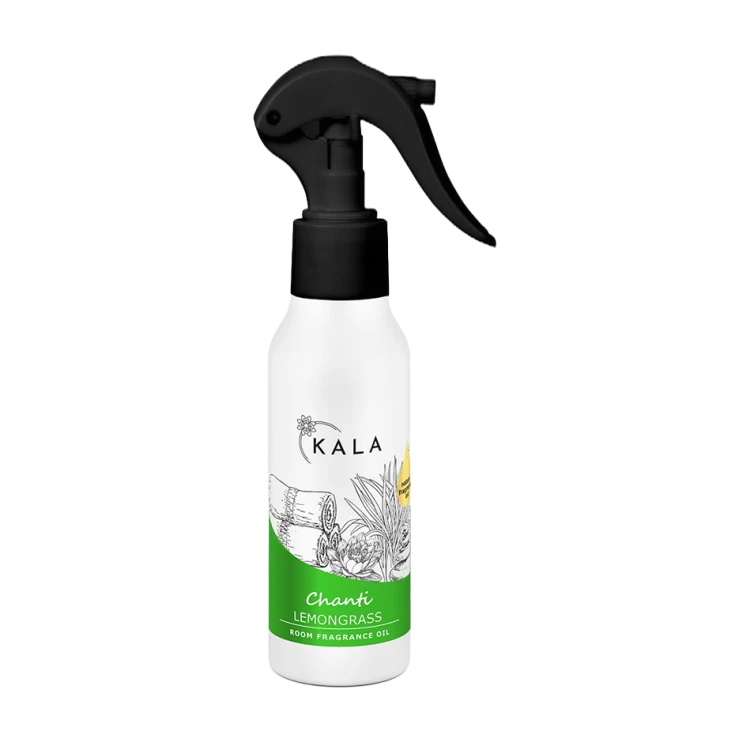 Kala Chanti Lemongrass 100 ml, olejek zapachowy w sprayu, butelka z rozpylaczem