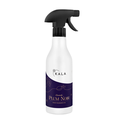 Kala Chanti Plum Noir 500 ml, olejek zapachowy w sprayu, butelka z rozpylaczem