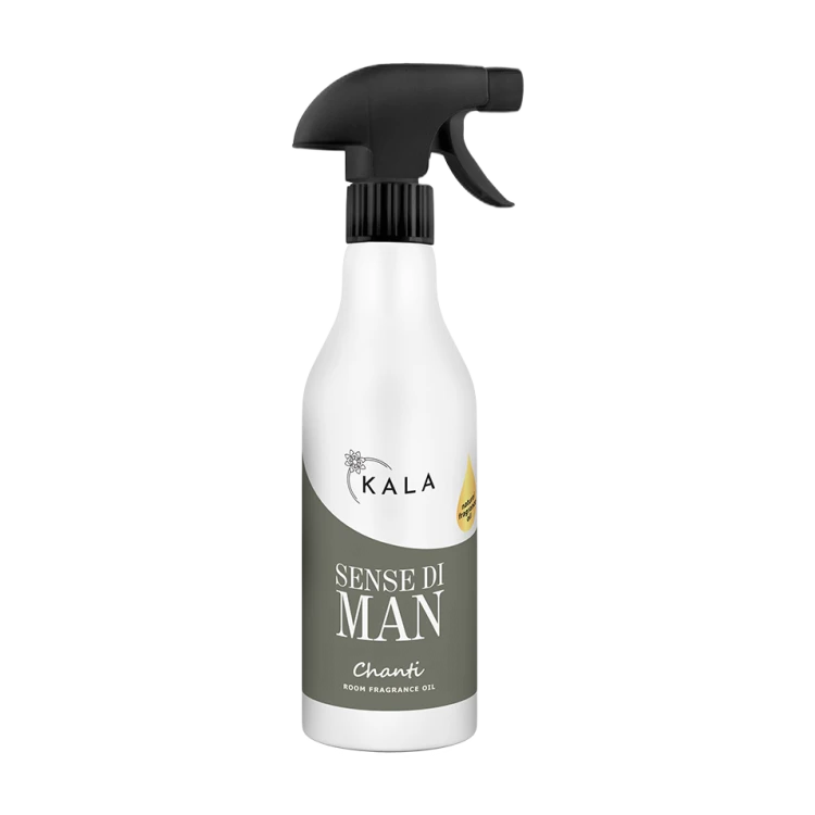 Kala Chanti Sense di Man 500 ml, olejek zapachowy w sprayu, butelka z rozpylaczem