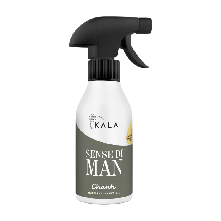Kala Chanti Sense di Man 250 ml, olejek zapachowy w sprayu, butelka z rozpylaczem