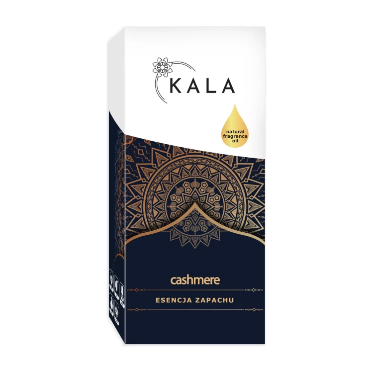 Kala iFresh Cashmere 10 ml, esencja zapachowa do dyfuzora, opakowanie