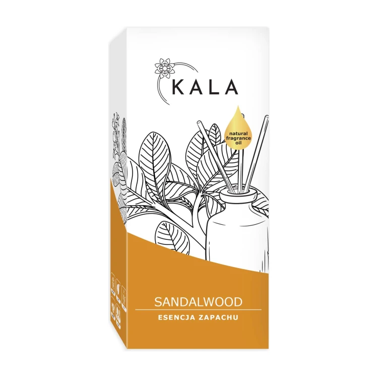 Kala iFresh Sandalwood 10 ml, esencja zapachowa do dyfuzora, opakowanie