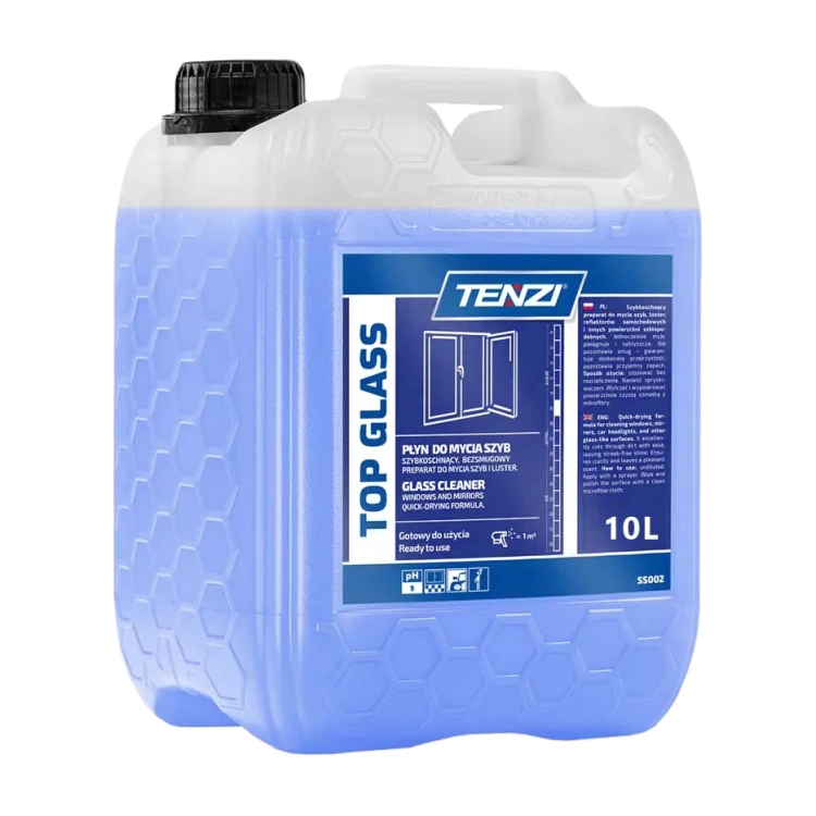 Tenzi Top Glass 10 l, płyn do mycia szyb i luster, kanister