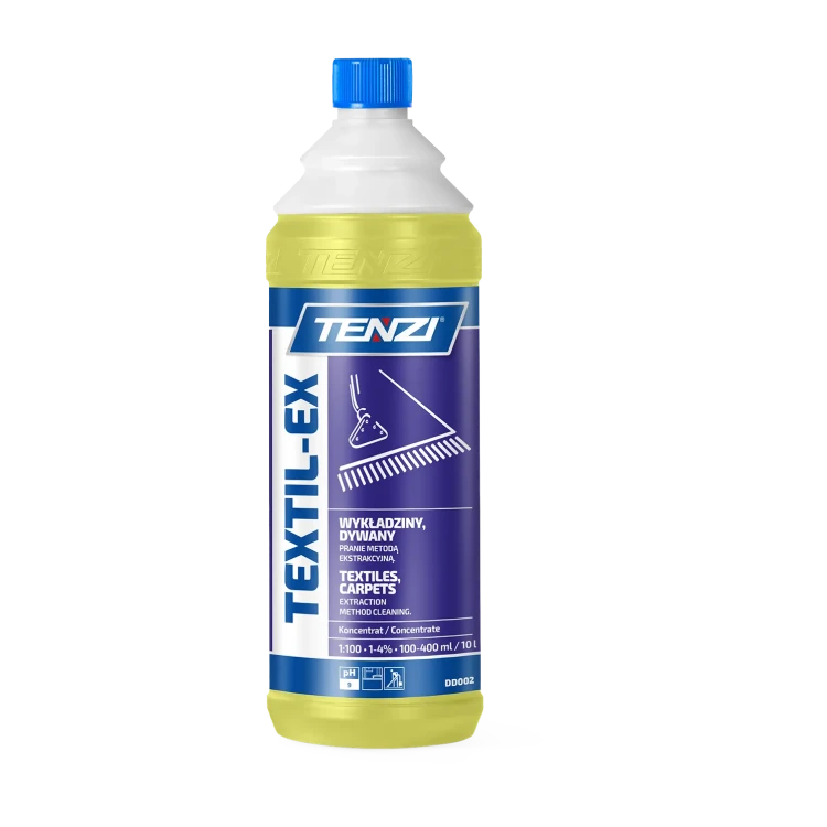 Tenzi Textil-Ex 1 l, niskopieniący płyn do odkurzacza piorącego, butelka
