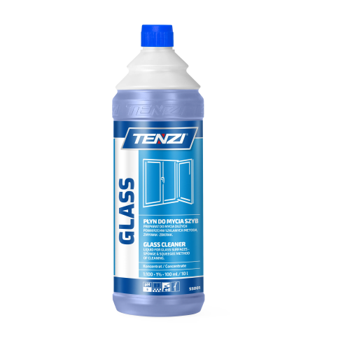 Tenzi Glass 1 l, koncentrat do mycia szyb i luster, butelka
