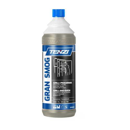Tenzi Gran Smog 1 l, koncentrat do czyszczenia piekarników, grilli i wędzarni, butelka