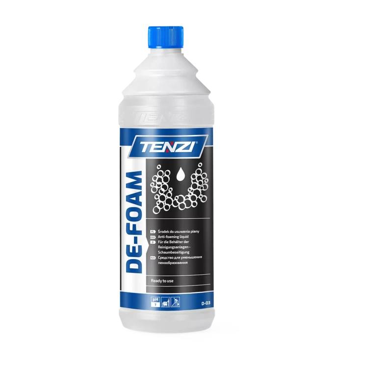 Tenzi DE-FOAM 1 l, odpieniacz do urządzeń czyszczących, butelka