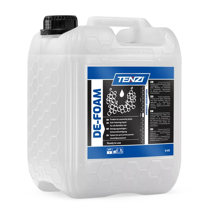 Tenzi DE-FOAM 10 l, odpieniacz do urządzeń czyszczących, kanister