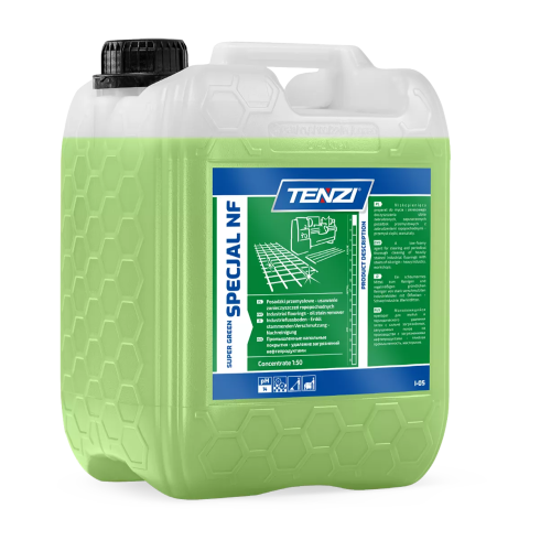 Tenzi Super Green Specjal NF 5 l, koncentrat do mycia posadzek przemysłowych, kanister