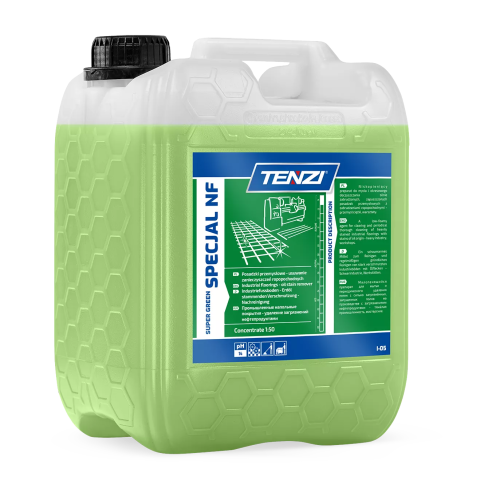 Tenzi Super Green Specjal NF 10 l, koncentrat do mycia posadzek przemysłowych, kanister