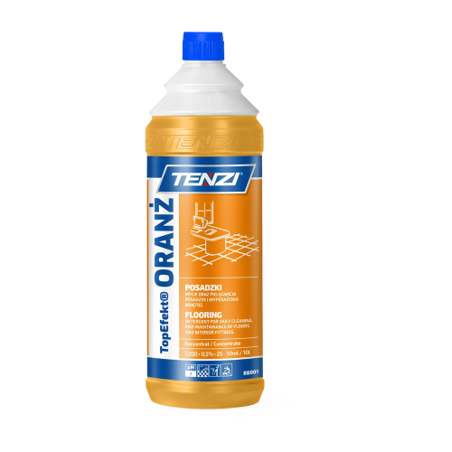 Tenzi TopEfekt Oranż 1 l, butelka koncentratu do mycia i pielęgnacji podłóg