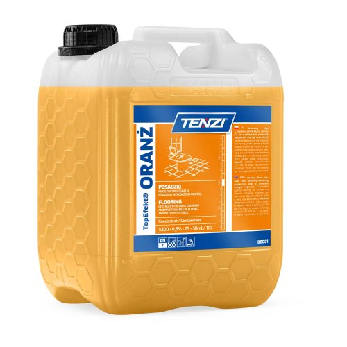Tenzi TopEfekt Oranż 10 l, kanister koncentratu do mycia i pielęgnacji podłóg