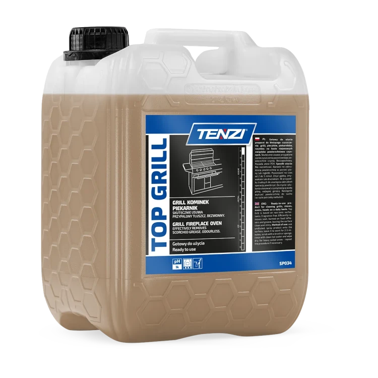 Tenzi Top Grill 5 l, kanister płynu do mycia rusztów i piekarników