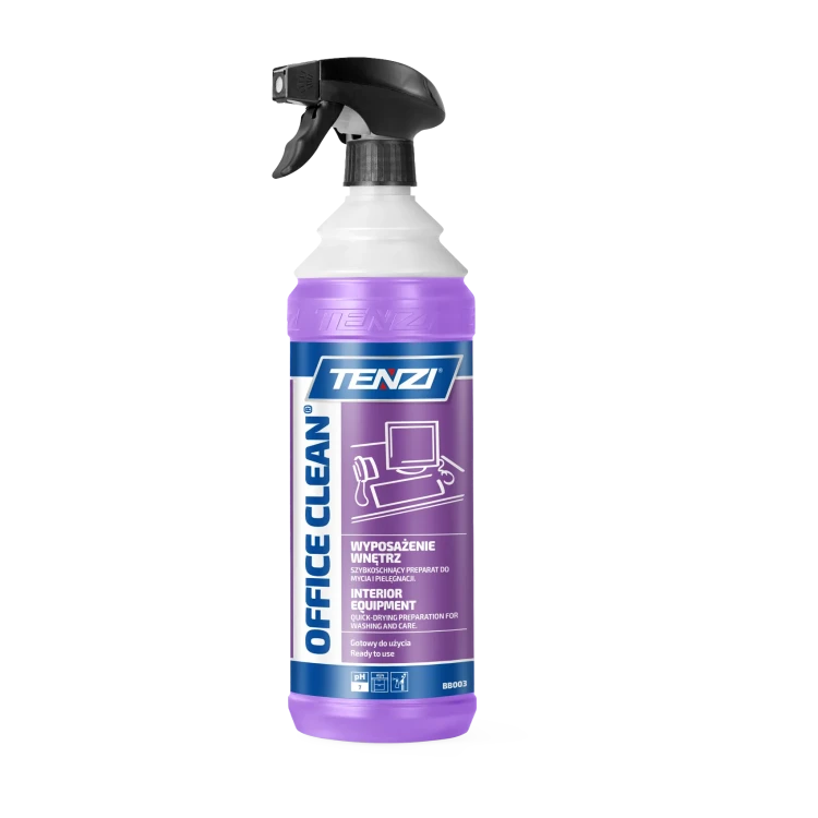 Tenzi Office Clean 1 l, butelka płynu do mycia mebli